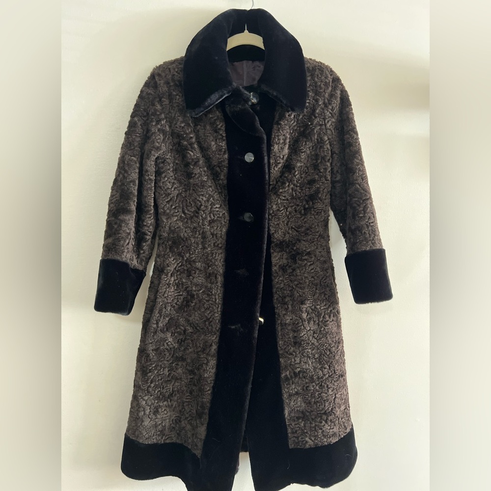 Bagoao Styled by Russel Taylor Persian Lamb Fur Coat